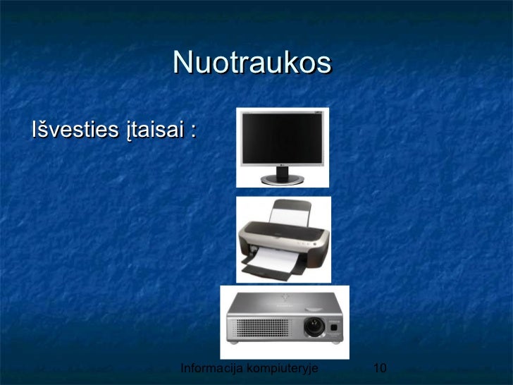 Informacija kompiuteryje