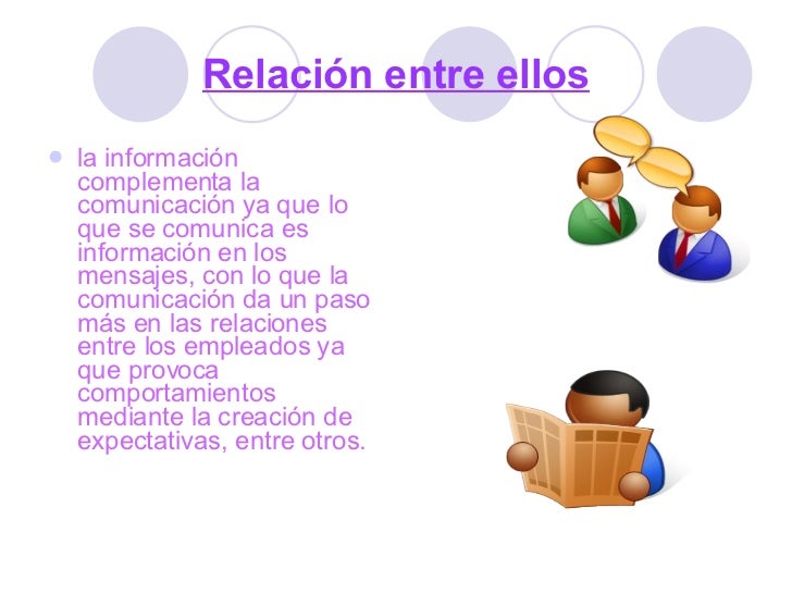 InformacióN Y ComunicacióN