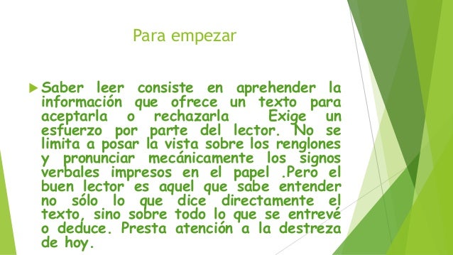 Información explícita e implícita en un texto