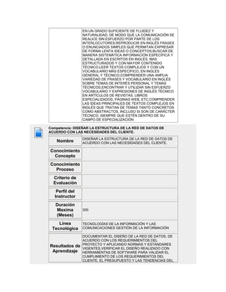 Información general programa
