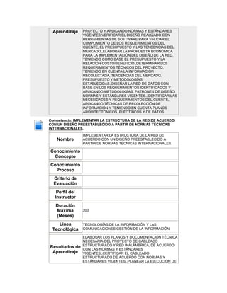 Información general programa
