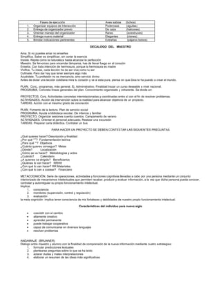 InformacióN Valiosa De Mi Agenda