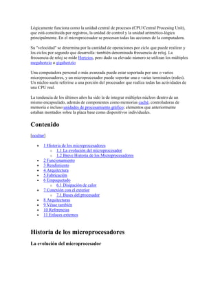 Informacion de pagina web