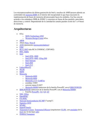 Informacion de pagina web