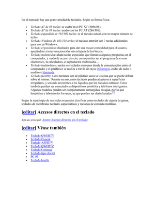 Informacion de pagina web