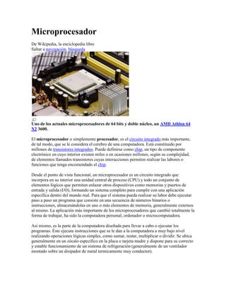 Informacion de pagina web