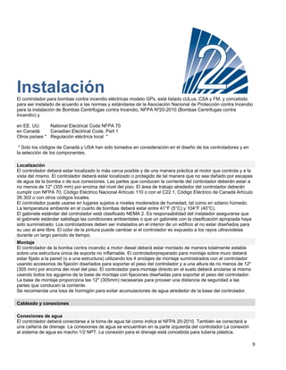 Informacion electrica de bombas contra incendio | PDF
