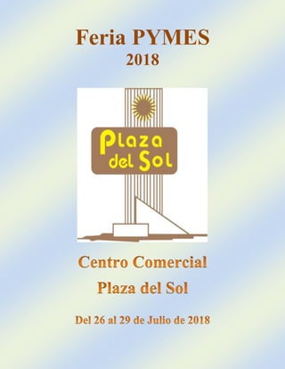 Feria PYMES
2018
 