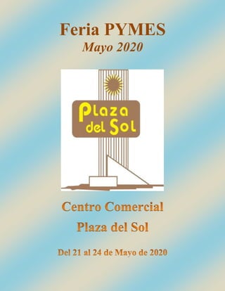 Feria PYMES
Mayo 2020
 