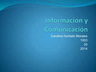 Carolina Hurtado Morales
1003
20
2014
 