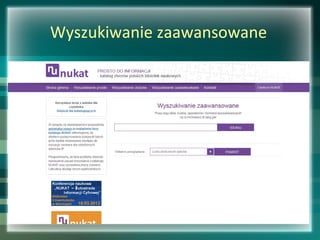 Wyszukiwanie zaawansowane
 