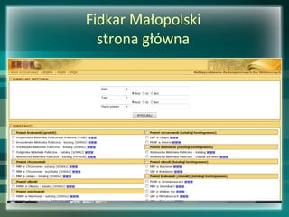 Fidkar Małopolski
strona główna
 