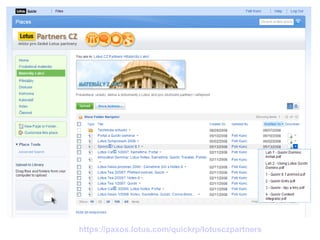 https ://paxos.lotus.com/quickrp/lotusczpartners 