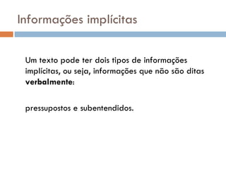 Linguagem e comunicação A comunicação linguística é sempre  motivada pela interação social em que acontece e não existe fora de um contexto particular. Sempre que produzimos ou interpretamos um enunciado, nos valemos de conhecimentos e informações que vão além do significado das expressões constantes nas frases que formam o enunciado. A frase “ Passe muito bem !”, por exemplo, pode adquirir significados totalmente diferentes dependendo do contexto em que for empregada. .   