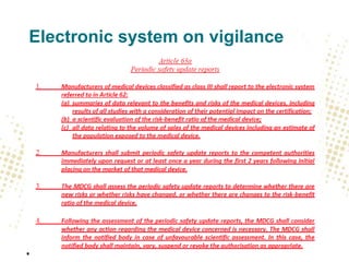 Electronic system on vigilance

 