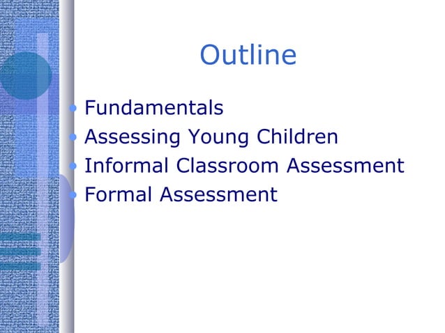 Informal Classroom Assessment | PPT