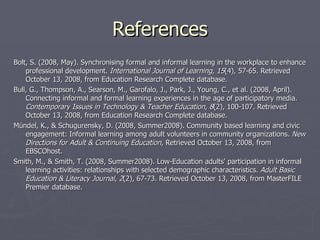 Informal Learning | PPT