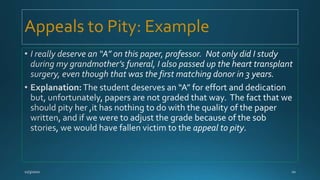 Pitied Example Informal Fallacies.pptx