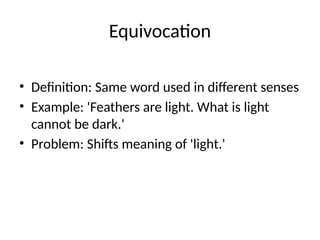 Informal_Fallacies_Hurley_Detailed.pptxv | PPTX