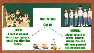 Informal Invitation (2) (1).pptx | Wedding | Personal Celebrations ...