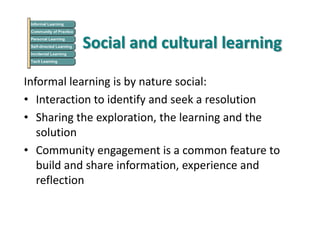 Informal Learning | PPTX