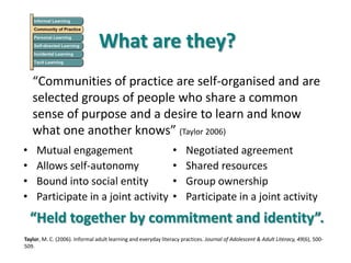 Informal Learning | PPTX
