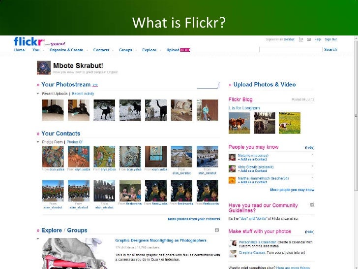 What is Flickr?