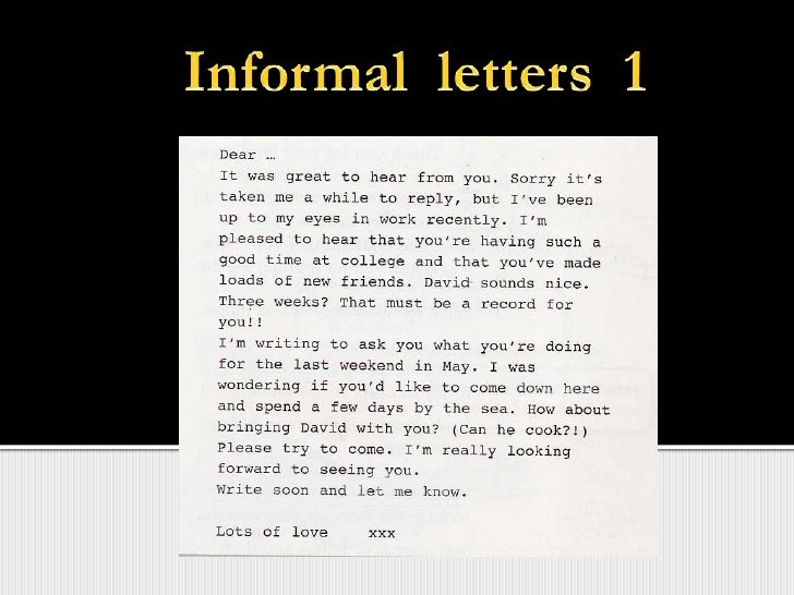 How to write letters to friends examples