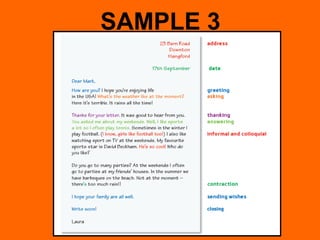 Informal letters | PPT