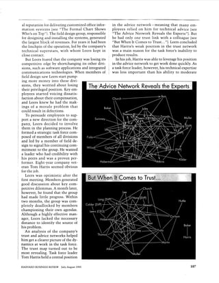 Informal networks the company behind the charts by david krackhardth | PDF