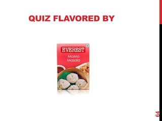 QUIZ FLAVORED BY
64
 