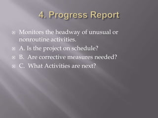 Informal reports, Guidelines for writing informal reports | PPTX