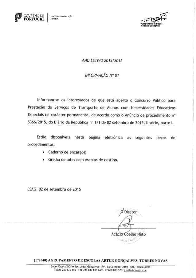 Informação nº 1