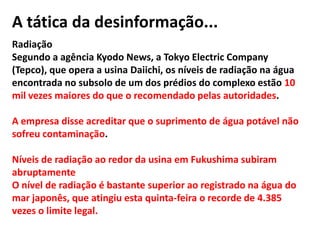 A quem interessa manter a população desinformada?