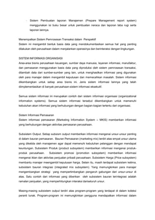 Contoh Informatical Report Informasi Dalam Praktik | PDF