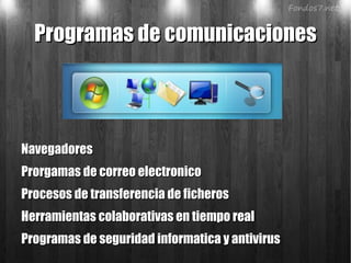 Puertos de comunicaciones Ordenador