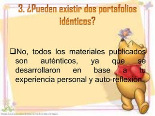 No, todos los materiales publicados
 son    auténticos,    ya    que     se
 desarrollaron   en     base     a   tu
 experiencia personal y auto-reflexión.
 