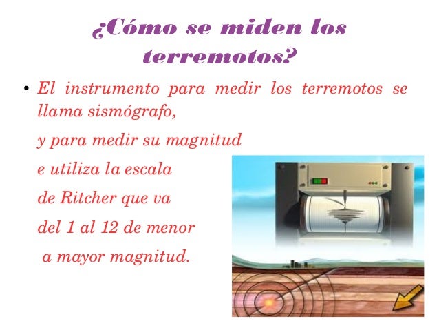 Cómo Se Llama El Instrumento Que Mide Los Sismos es.slideshare.net