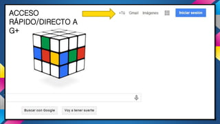 11
ACCESO
RÁPIDO/DIRECTO A
G+
 