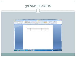 3:INSERTAMOS
 