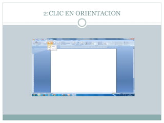 2:CLIC EN ORIENTACION
 