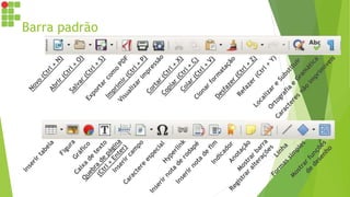 Barra padrão
 
