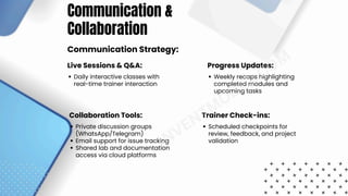 Informatica CDQ Project Plan – Real-World Training Workflow | PDF