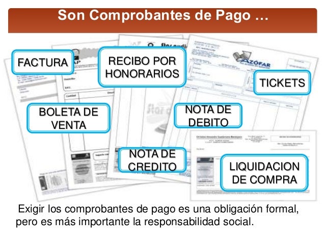 Informatica la empresa - comprobantes de pago