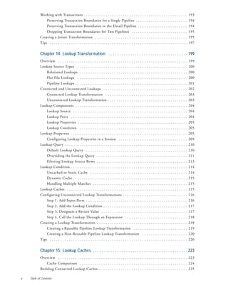 Informatica transformation guide | PDF