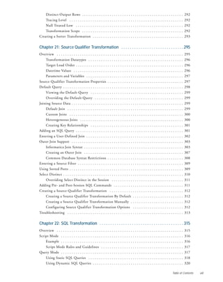 Informatica transformation guide | PDF
