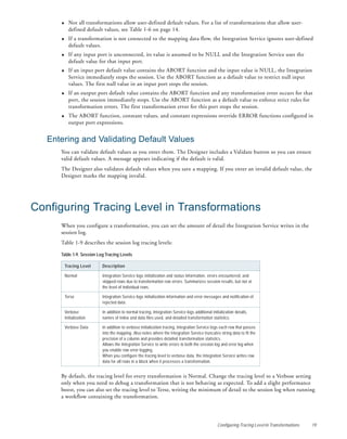 Informatica transformation guide | PDF