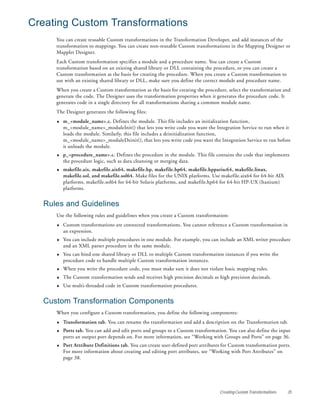 Informatica transformation guide | PDF