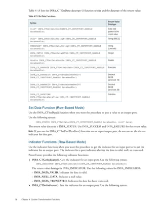 Informatica transformation guide | PDF