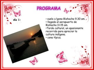 1 noche en ranchería en hamaca en el cabo de la vela.